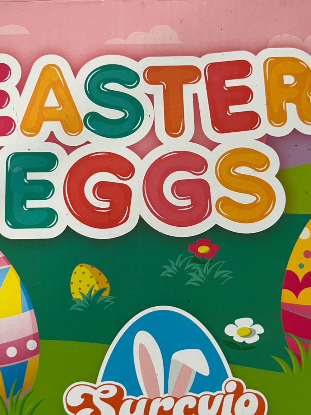 50 pc 3” Hinged Plastic Easter Egg Hunt Bundle- NWOT- See Listing